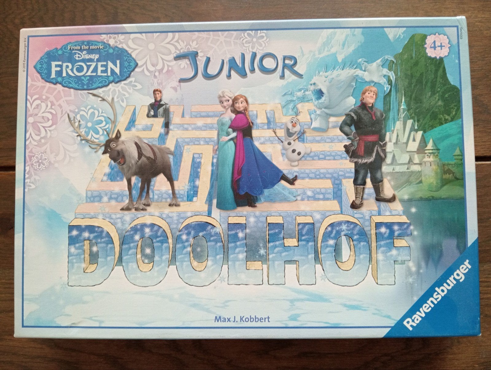 Frozen Doolhof, Drie of vier spelers, Ophalen of Verzenden, Zo goed als nieuw, Ravensburger