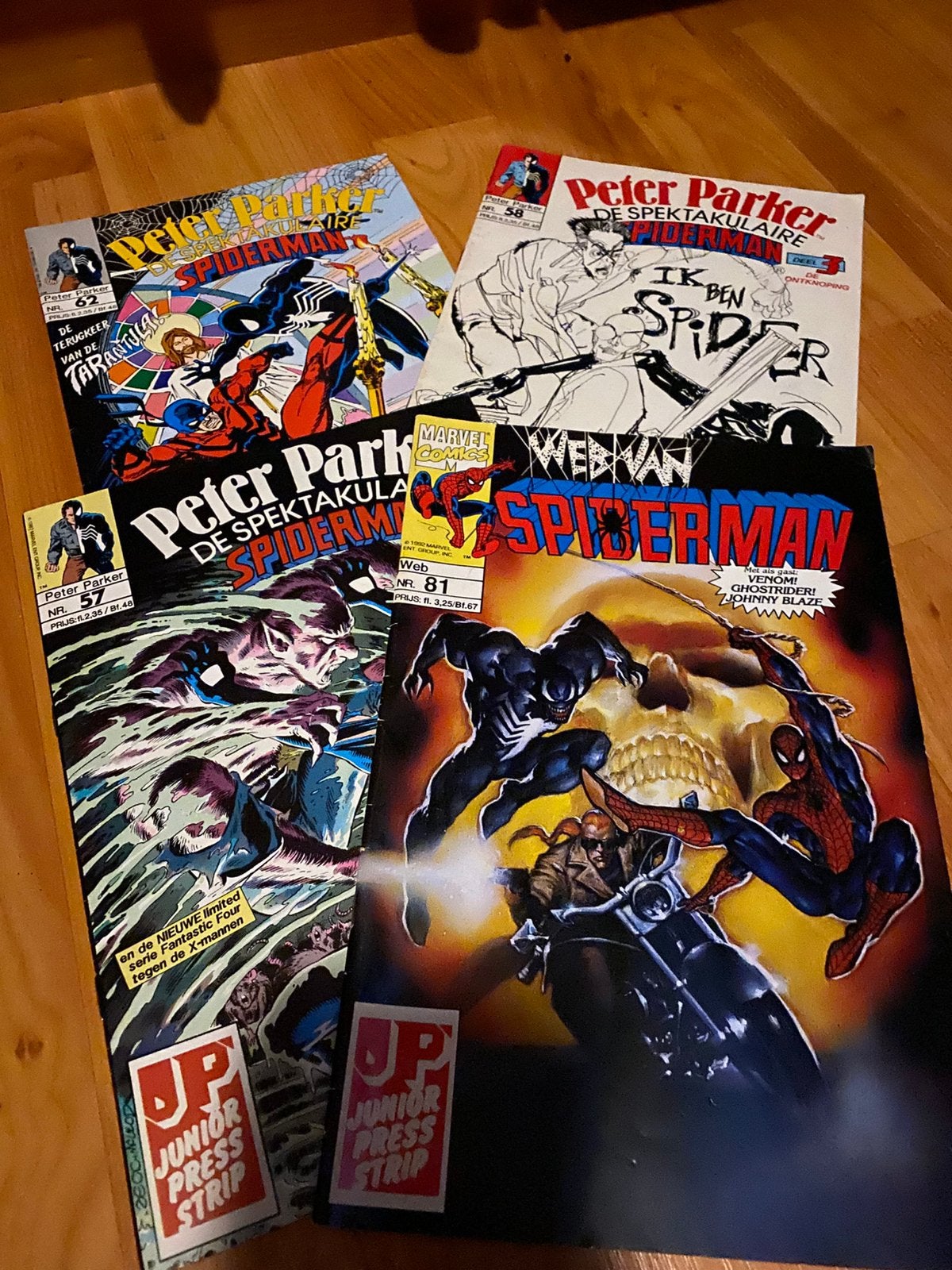 Dc comic marvel spiderman 4x, Meerdere comics, Verzenden, Amerika
