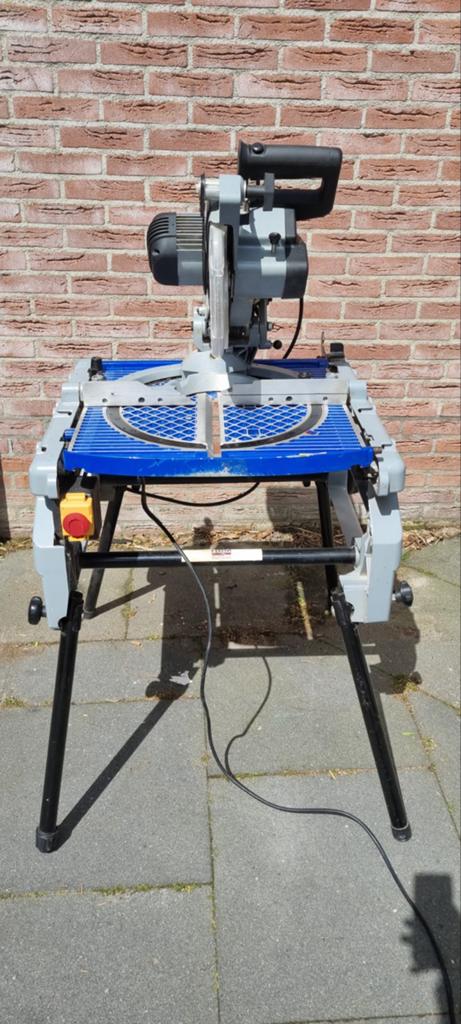 HBM flipover Afkortzaag/Tafelzaag - Krachtig en Veelzijdig, Ophalen, Gebruikt, 70 mm of meer, HBM