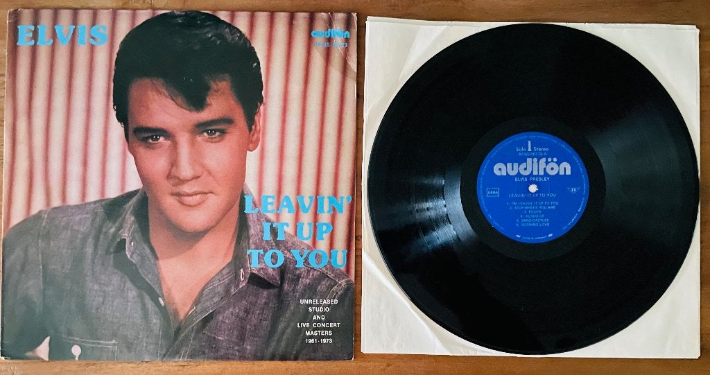 Elvis Presley - Leavin' It Up To You - Import LP - 1980, LP, Gebruikt, Import, 12 inch