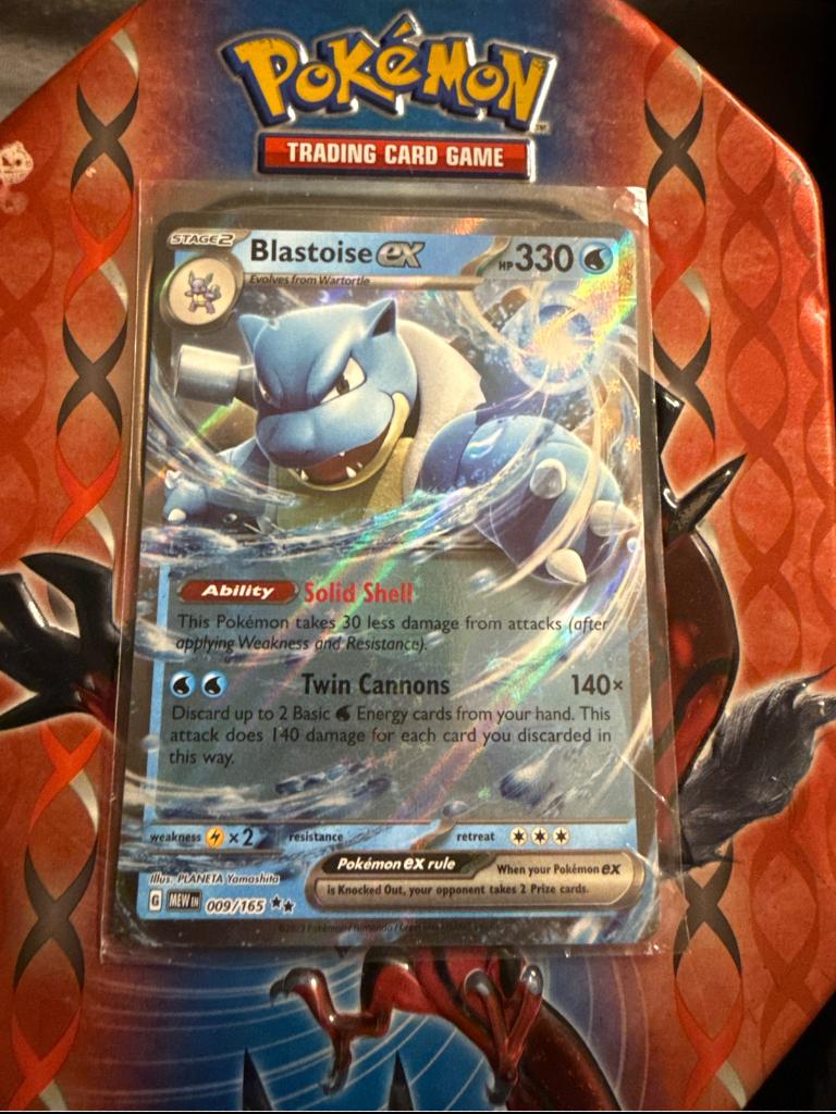 Blastoise ex, Verzenden, Zo goed als nieuw, Losse kaart
