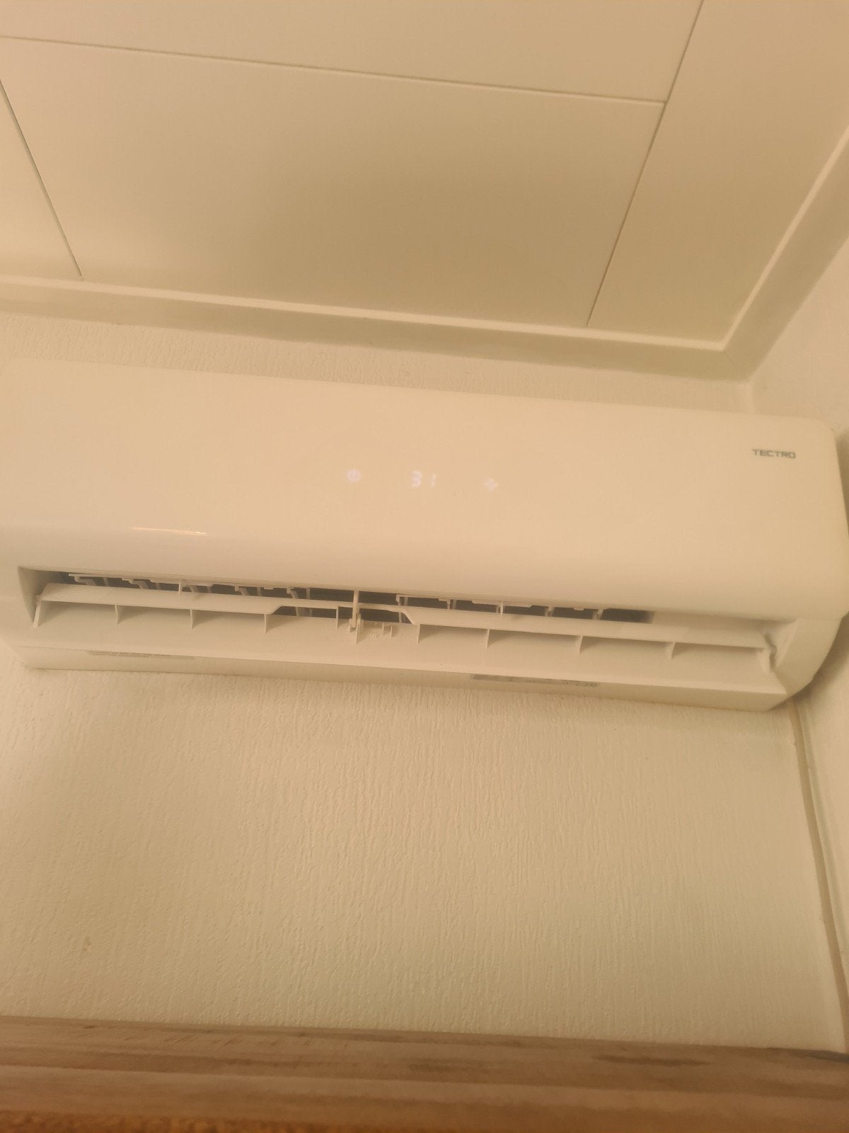 Tectro Wandairco - Koelen en Verwarmen, Ophalen, Minder dan 60 m³, 3 snelheden of meer, Afstandsbediening