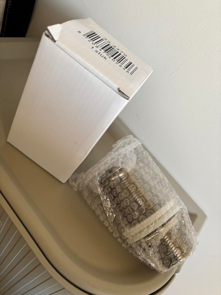 Nieuwe rvs wastafelplug verlengd 5/4” Mueller Round, Doe-het-zelf en Verbouw, Sanitair, Ophalen of Verzenden, Zo goed als nieuw