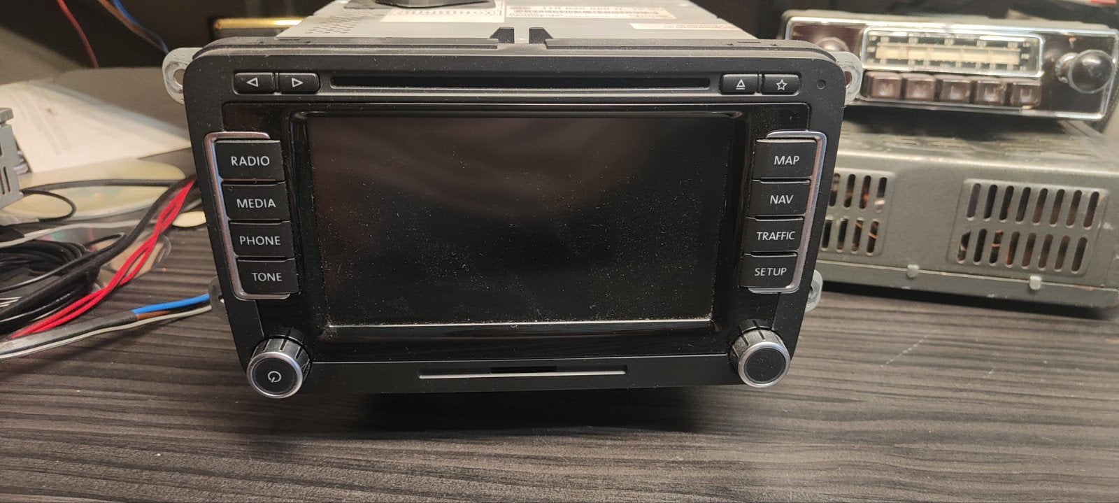Originele Volkswagen autoradio navigatie, Auto diversen, Autoradio's, Ophalen of Verzenden