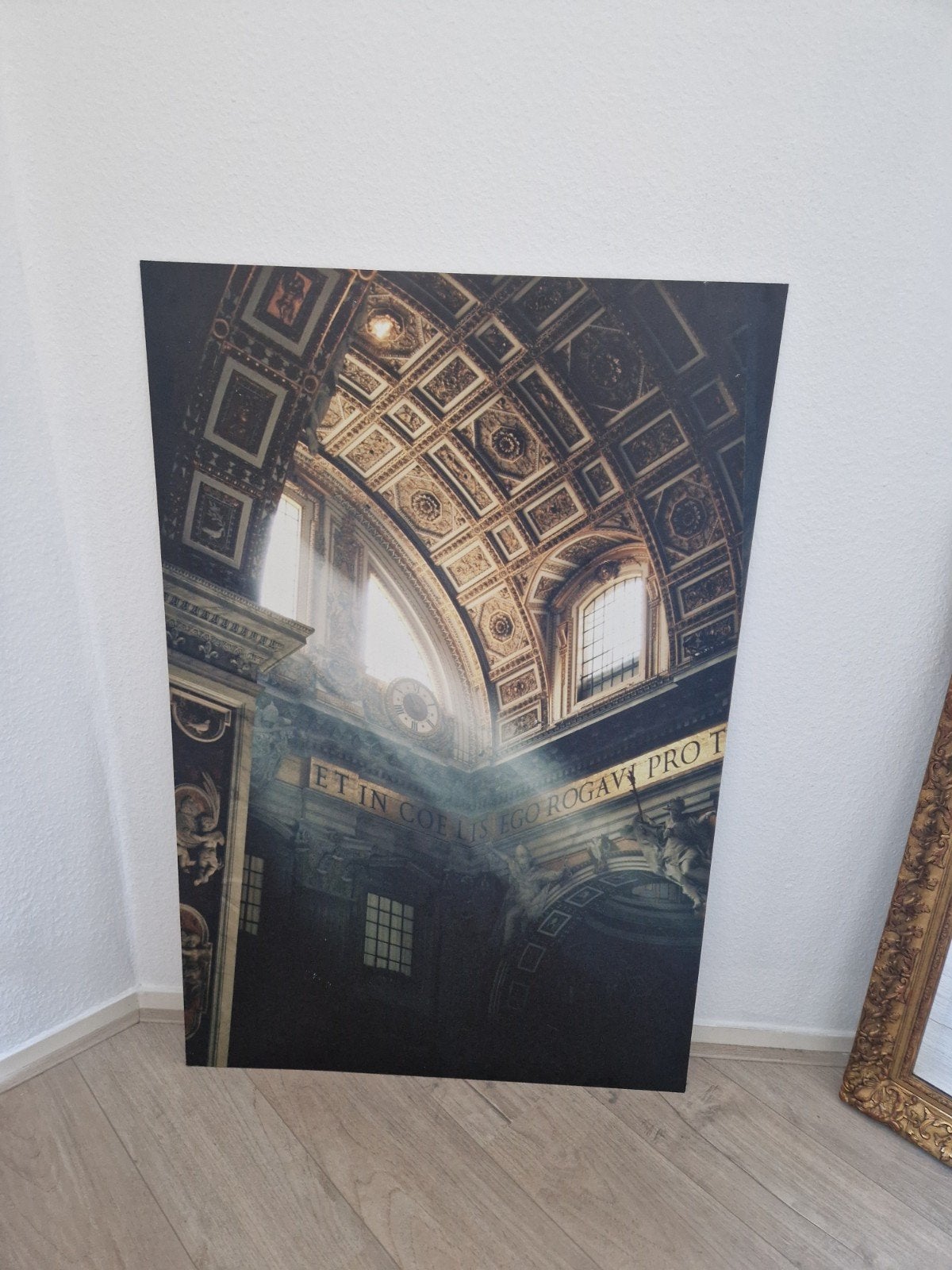 Klassiek schilderij aluminium plaat, Antiek en Kunst, Ophalen, Doek, Klassiek, Print