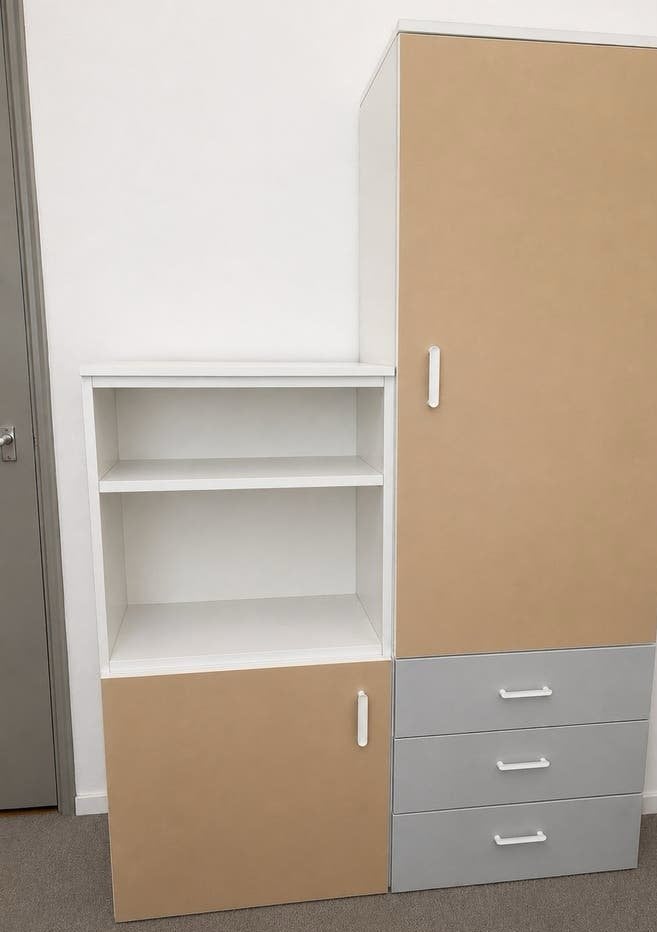 IKEA LEKNES kastcombinatie, Ophalen, Zo goed als nieuw