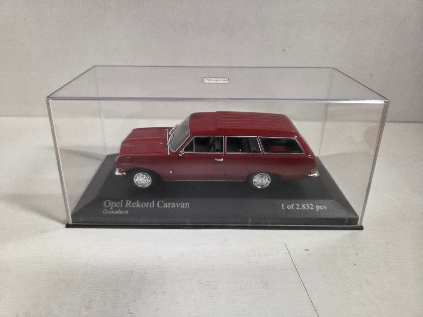Minichamps Opel Rekord A caravan, Auto, ., Ophalen of Verzenden, Zo goed als nieuw
