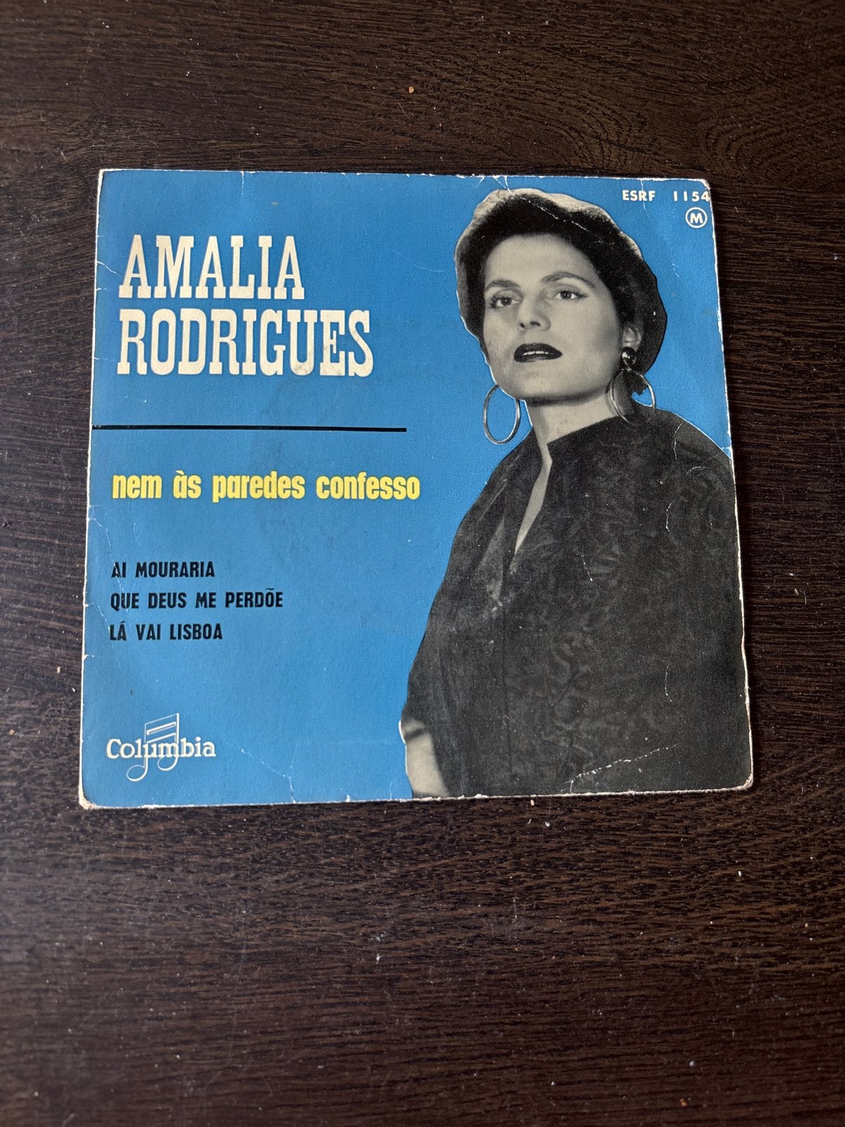 Amalia Rodrigues - Nem às Paredes Confesso (EP), Gebruikt, Wereldmuziek, Voor 1960, 7 inch