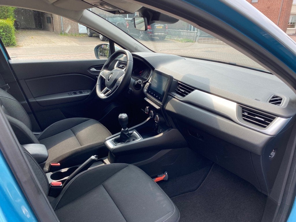 Renault CAPTUR 1.0 TCE ZEN / NAVI / CARPLAY / CRUISE CTR. /, Auto's, Voorwielaandrijving, Gebruikt, Euro 6, Blauw
