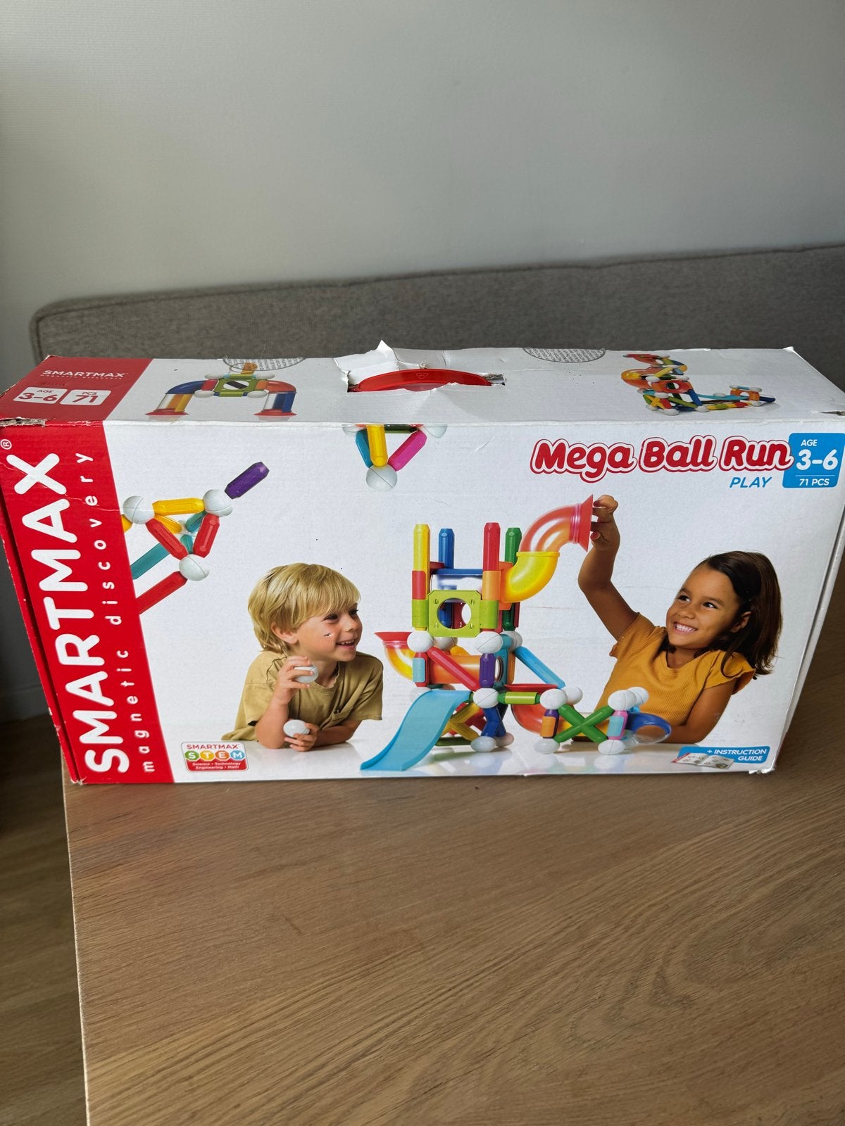 Smartmax Magnetic Discovery Mega Ball Run - Compleet, Ophalen of Verzenden, Gebruikt, Overige merken