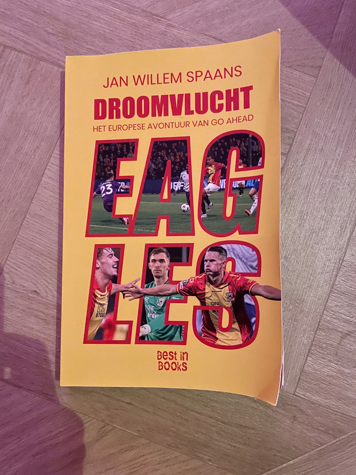 Boek: Droomvlucht Go Ahead Eagles van Jan Willem Spaans, Boeken, Sportboeken, Ophalen of Verzenden, Zo goed als nieuw, Balsport