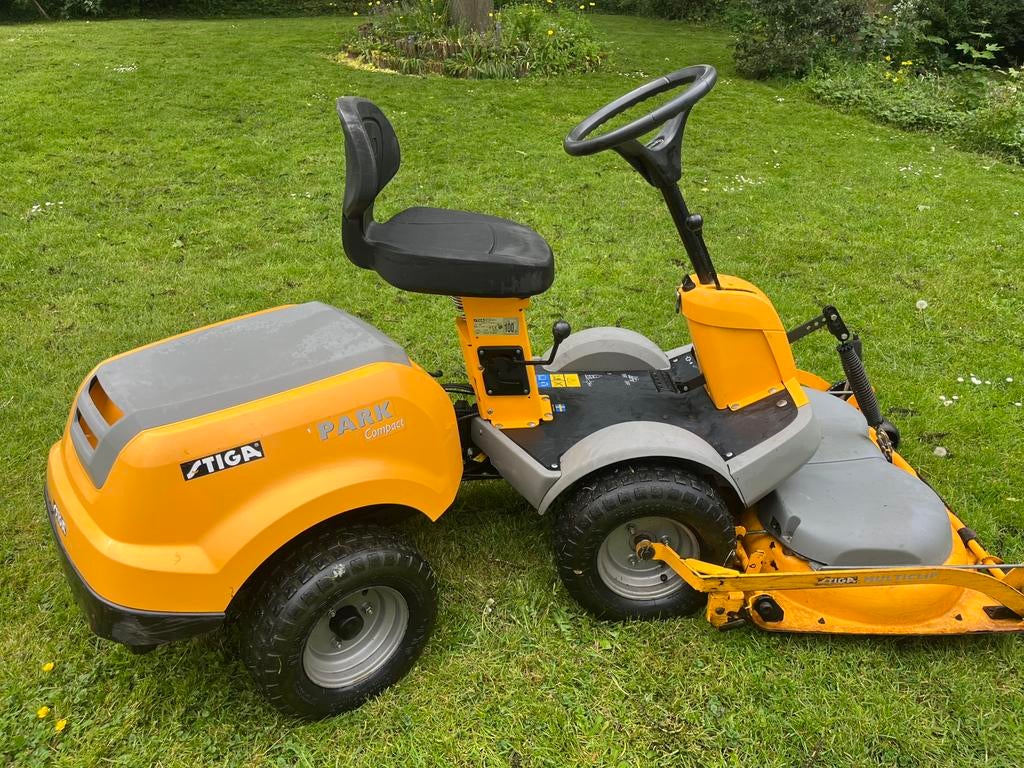 Stiga Park Compact Mulsh zit maaier, Tuin en Terras, Ophalen, Gebruikt, Stiga, Versnellingen