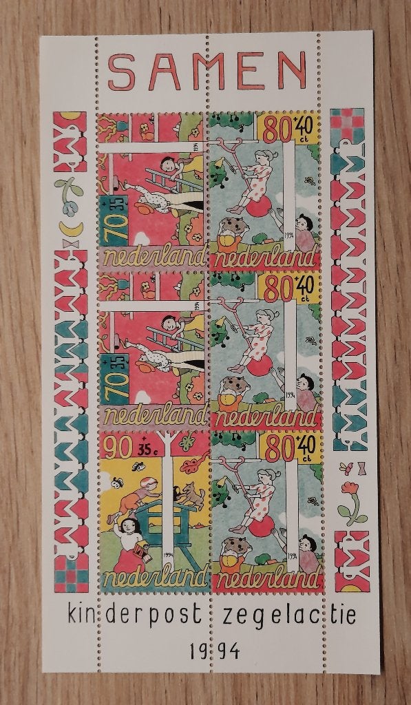 Kinderpostzegels, Ophalen of Verzenden, Na 1940, Postfris