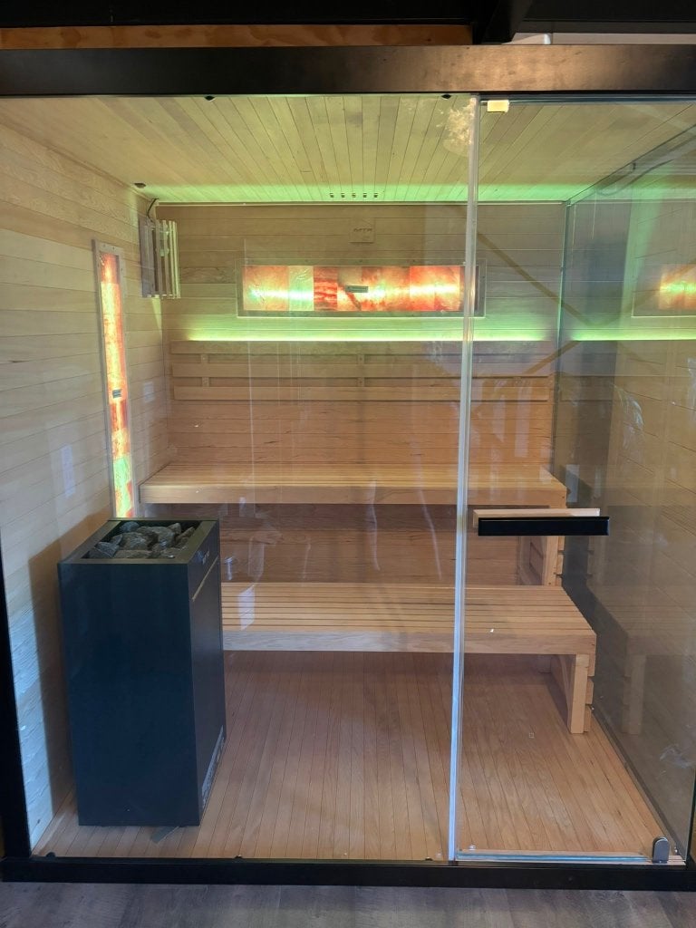 Zoutsteen sauna I Zomeropruiming, Sport en Fitness, Ophalen, 8431 NA, buurstede 17, Fins of Traditioneel, Info@wellness4fun.nl