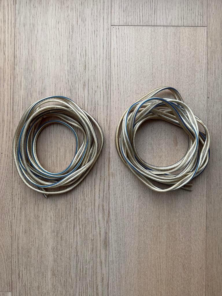 2x 3m Monitor Das Hifi Cobra Silver 2,50 qmm speakerkabel, Ophalen of Verzenden, Zo goed als nieuw, 2 tot 5 meter, Luidsprekerkabel