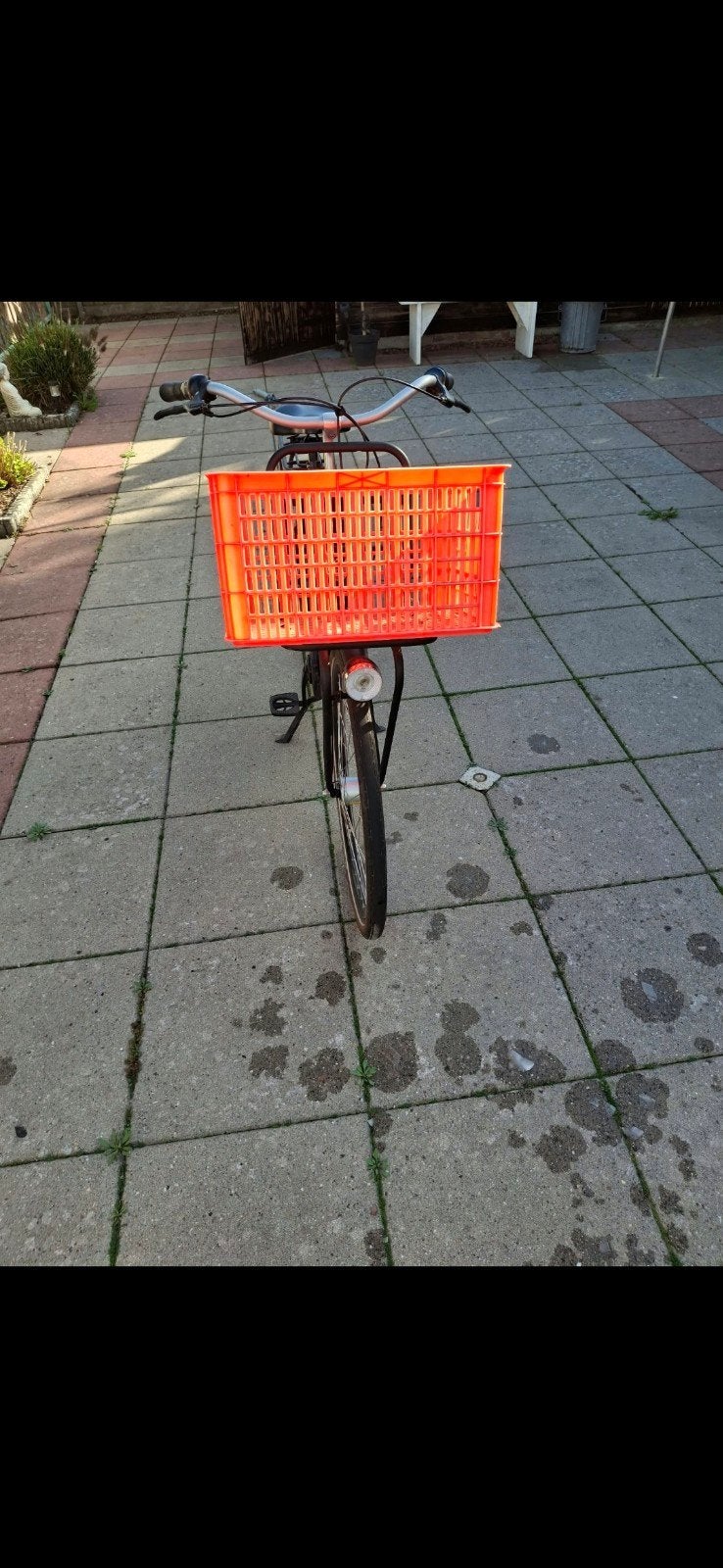Gazelle Heavy Duty transportfiets met krat, Ophalen, Versnellingen, Gazelle, Trommelrem