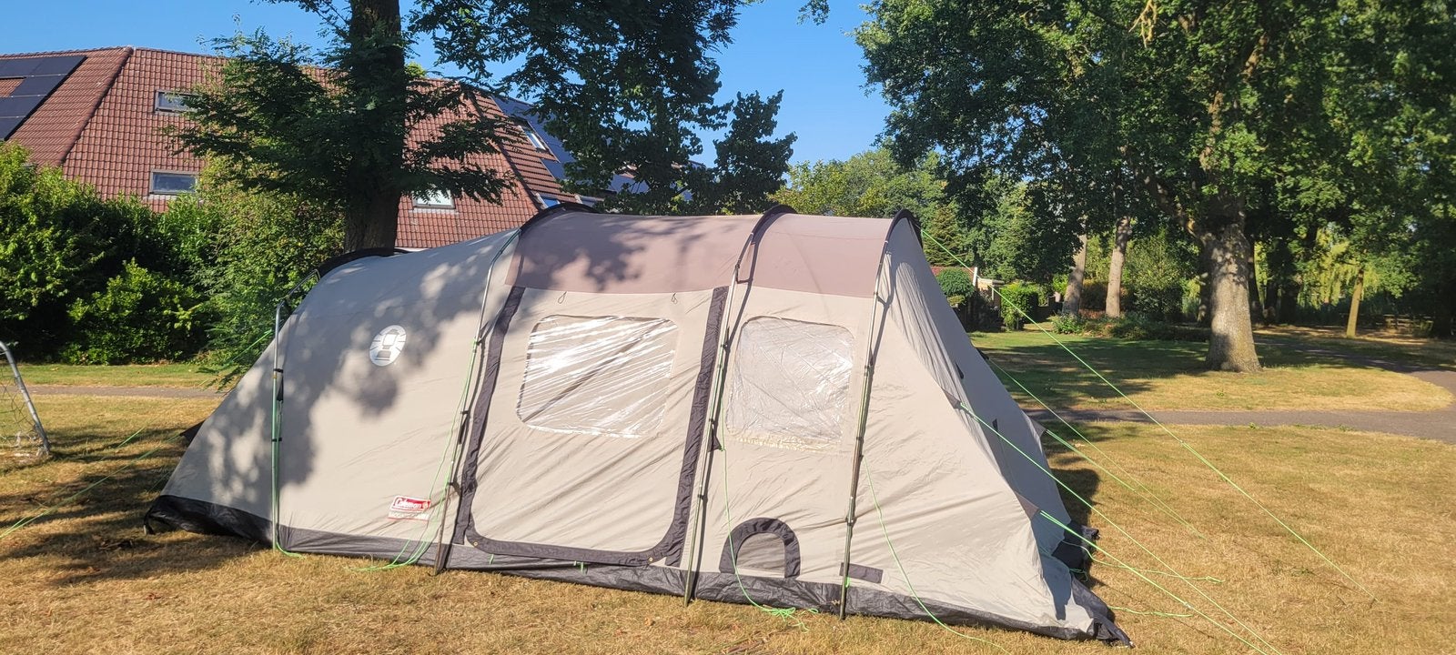 Coleman Mackenzie Cabin 6 Tent, Caravans en Kamperen, Tenten, Ophalen, Gebruikt, Tot en met 6