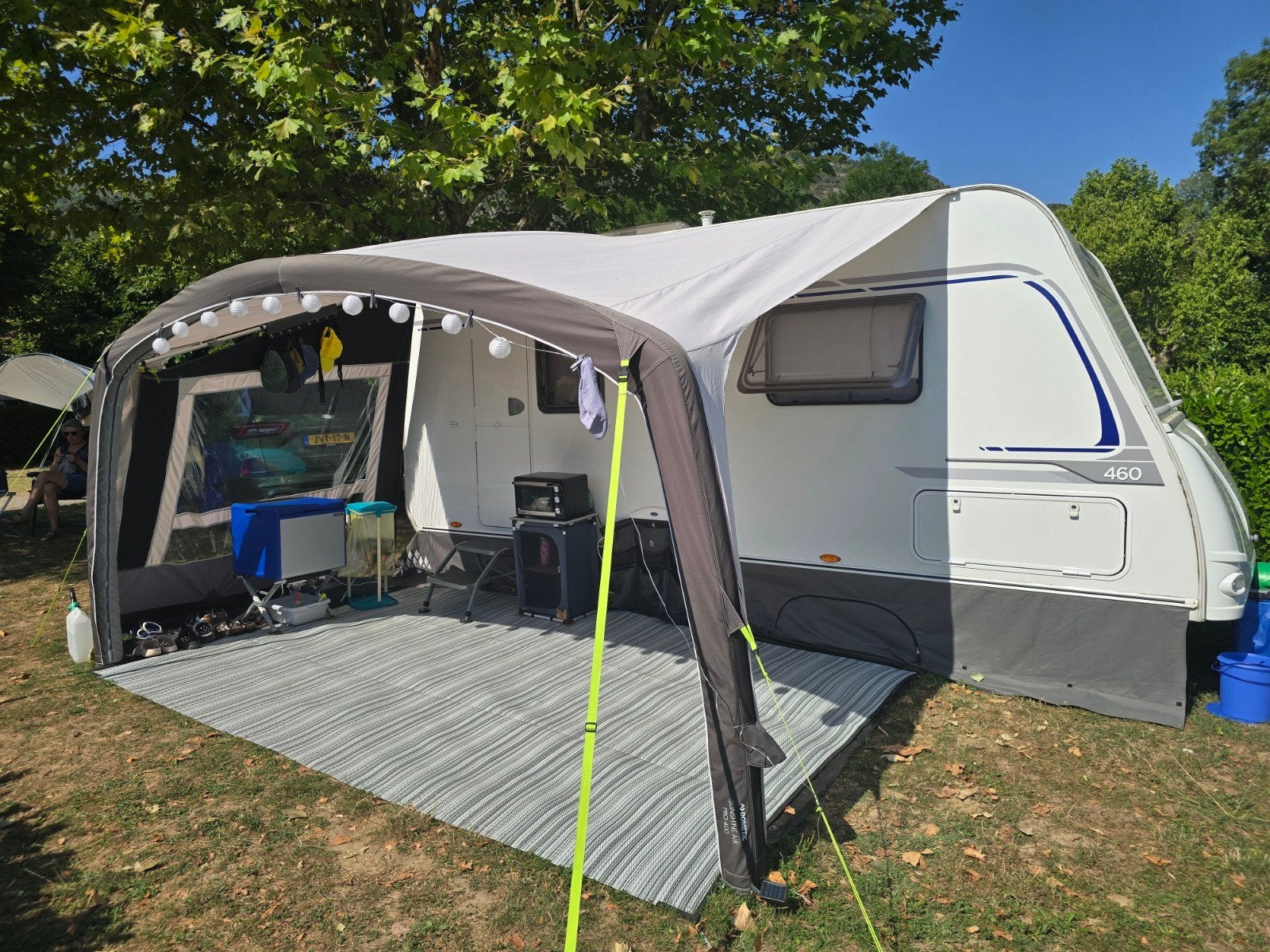 Caravelair Antares Style 460 met queensbed, Caravans en Kamperen, Caravans, Luifel, Treinzit, 750 - 1000 kg, Particulier