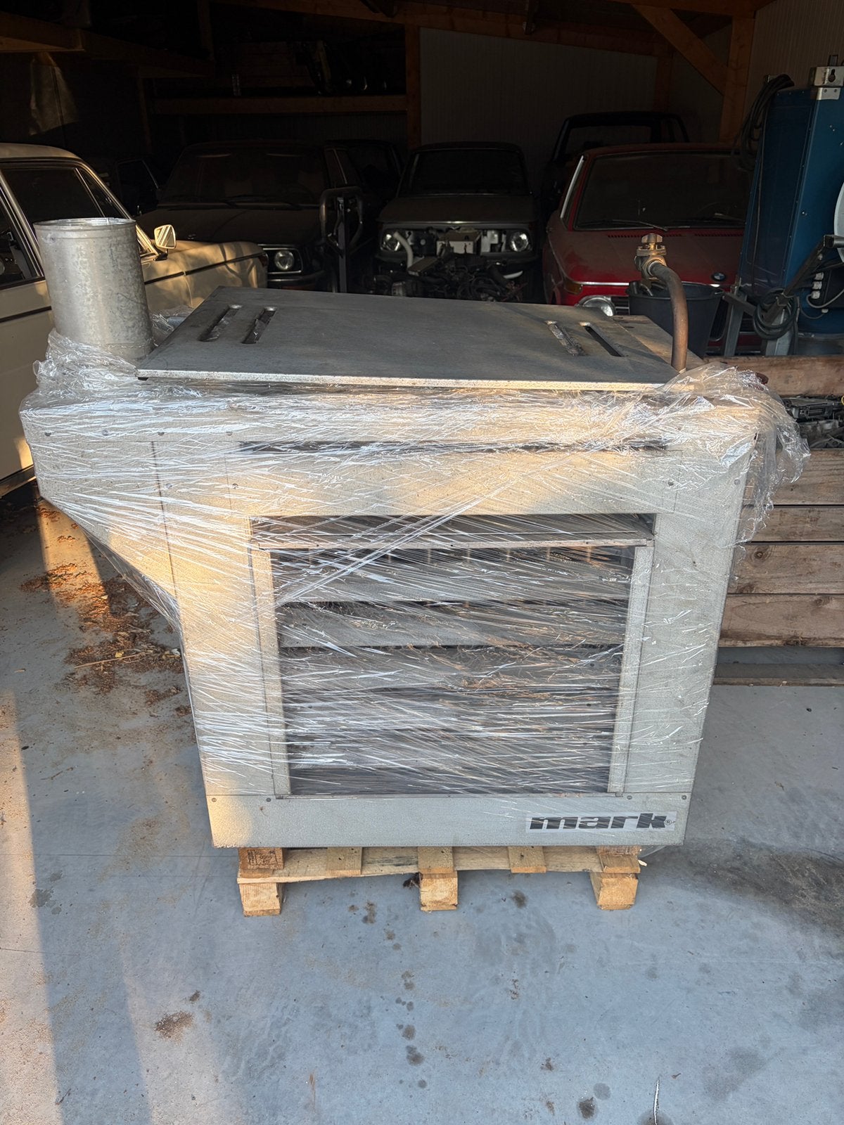 Mark werkplaats heater, Ophalen, Gebruikt, Elektrische haard