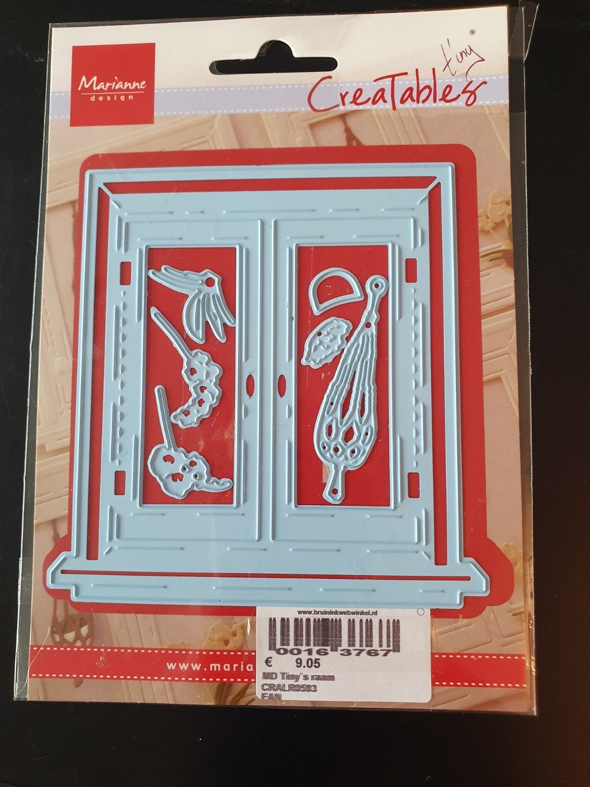 Marianne Design Creatables Tiny's Raam LR0583, Geschikt voor snijden, Overige thema's, Gereedschap of Toebehoren, Nieuw