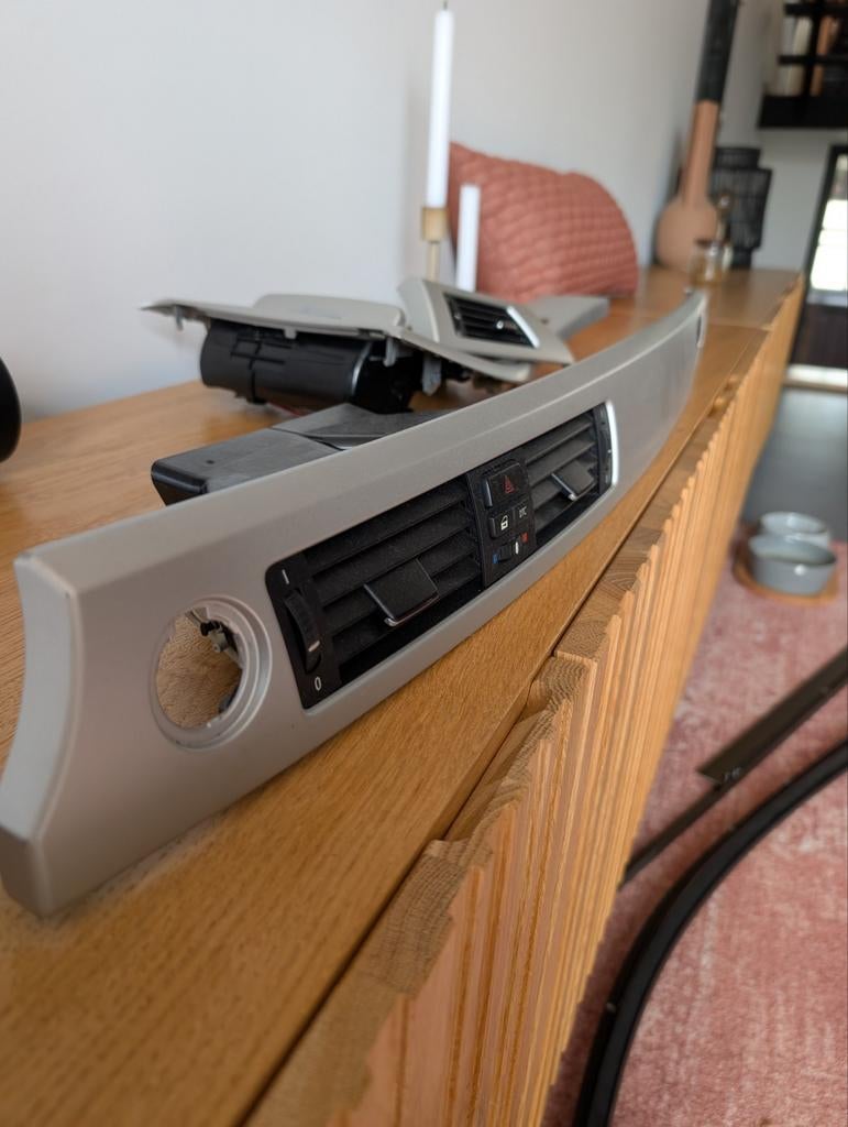 Interieur lijsten BMW E9x zilver, Ophalen, Gebruikt, BMW