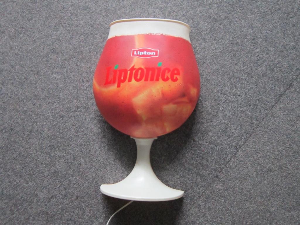 LIPTON ICE TEA LICHTRECLAME, Ophalen, Zo goed als nieuw, Lichtbak of (neon) lamp