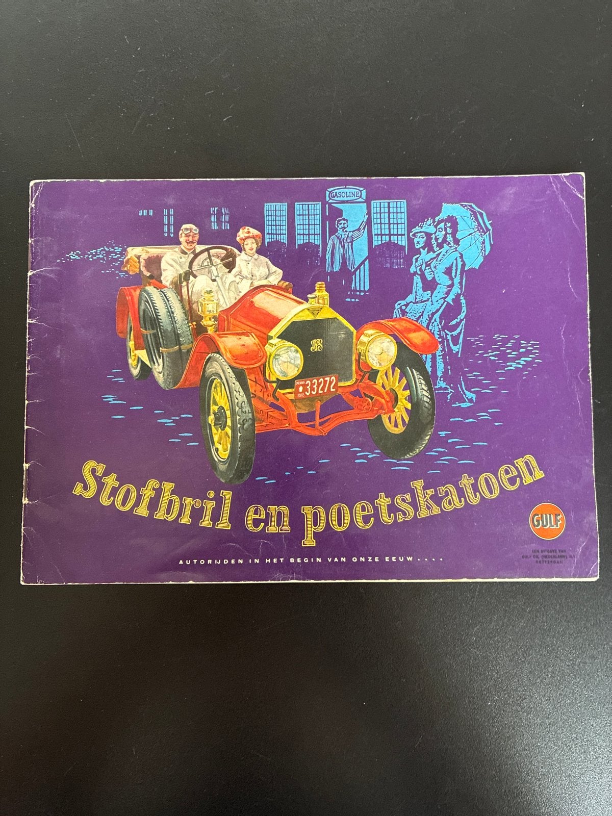 Stofbril en Poetskatoen - auto’s 1900 -1923 COLLECTORS ITEM, Ophalen of Verzenden, Zo goed als nieuw, Algemeen