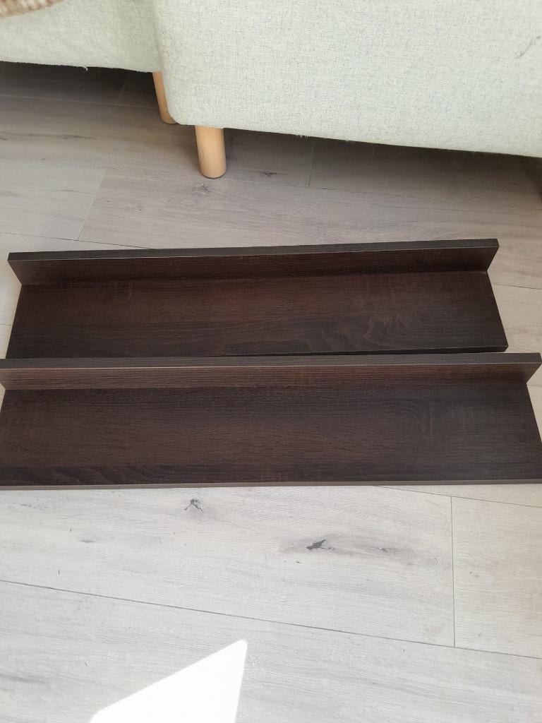 Nieuwe mooie set houten wandplanken,koopje, Huis en Inrichting, Ophalen, Nieuw