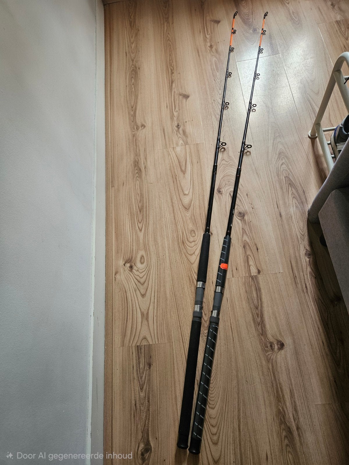 2 Ron Thompson Titanium boothengels 1.80m - nieuw, Watersport en Boten, Hengelsport | Algemeen, Ophalen, Zo goed als nieuw, Werphengel