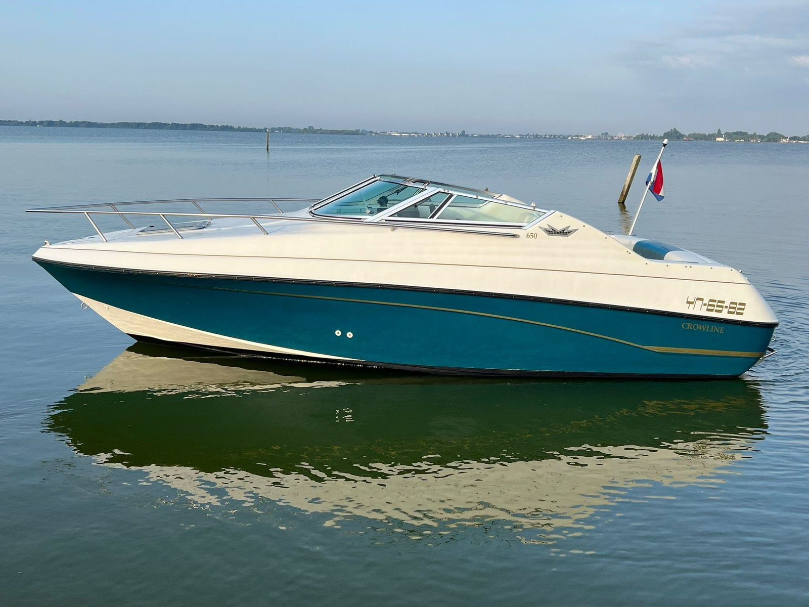 Crownline 210 dual prop 4.3L Volvo Penta (215 pk) te koop., Watersport en Boten, Speedboten, Ophalen, Overige merken, Binnenboordmotor
