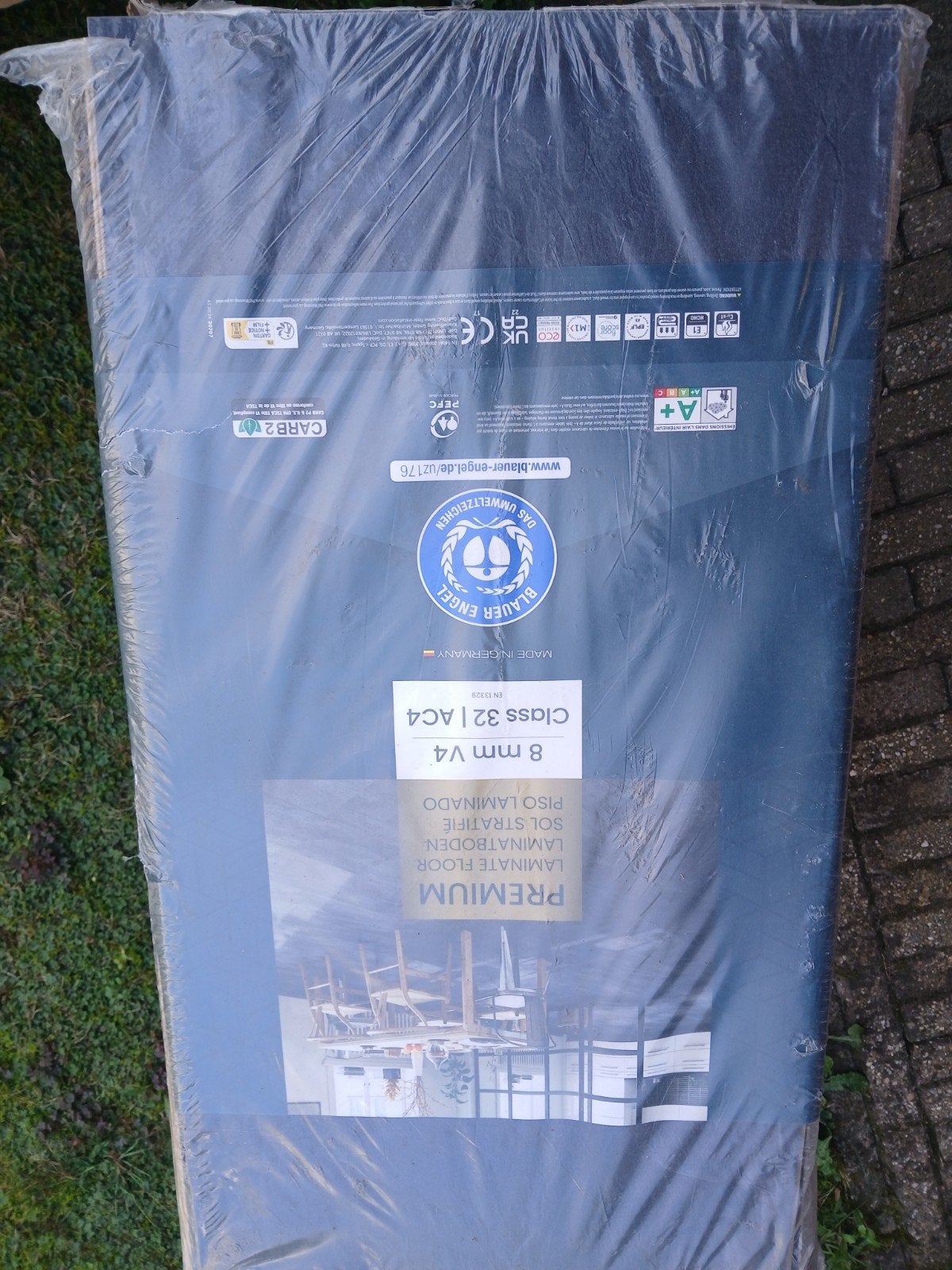 tegel laminaat ( betonlook), Ophalen, 30 cm of meer, 50 tot 150 cm, Nieuw