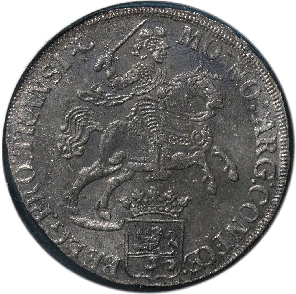 zilveren rijder Overijssel 1734 | muntset Vliegend Hart, Vóór koninkrijk, Zilver, Losse munt, Overige waardes