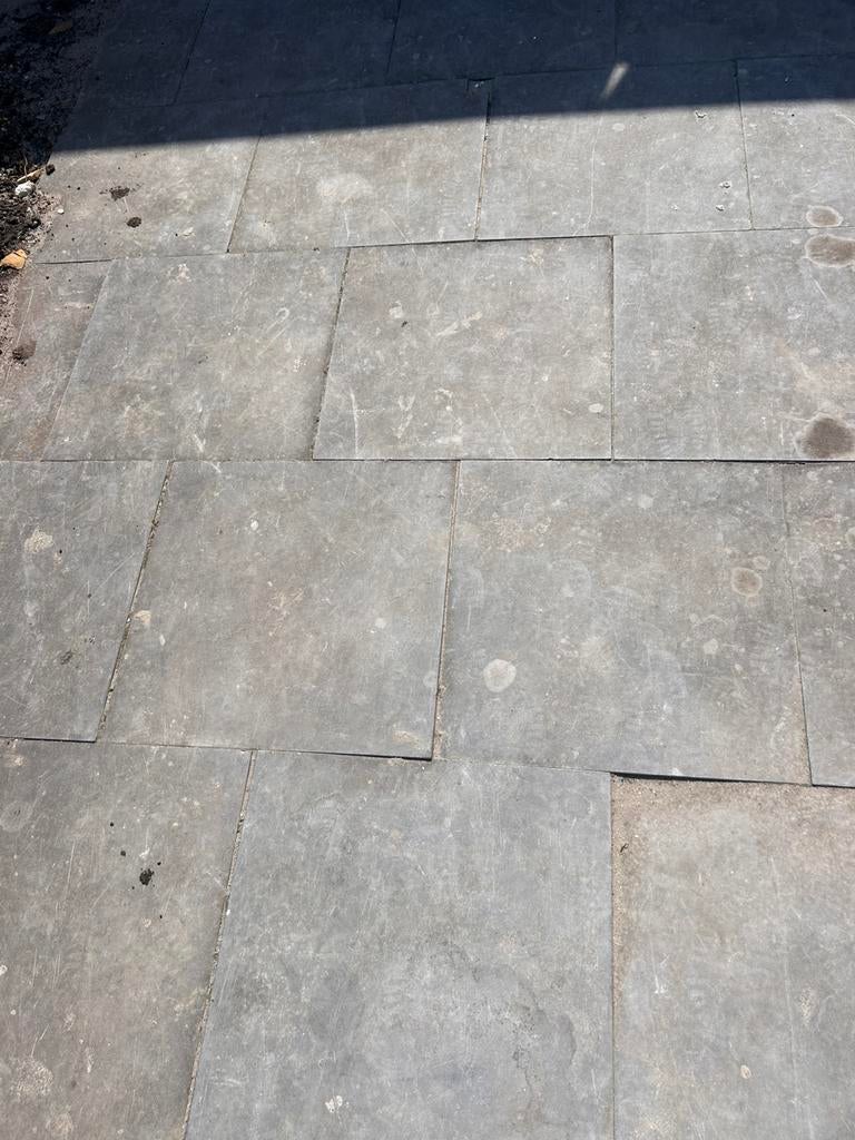 Chinees hardsteen tegels 50x50cm 1 euro p.st, Ophalen, Gebruikt, Overige materialen, Terrastegels