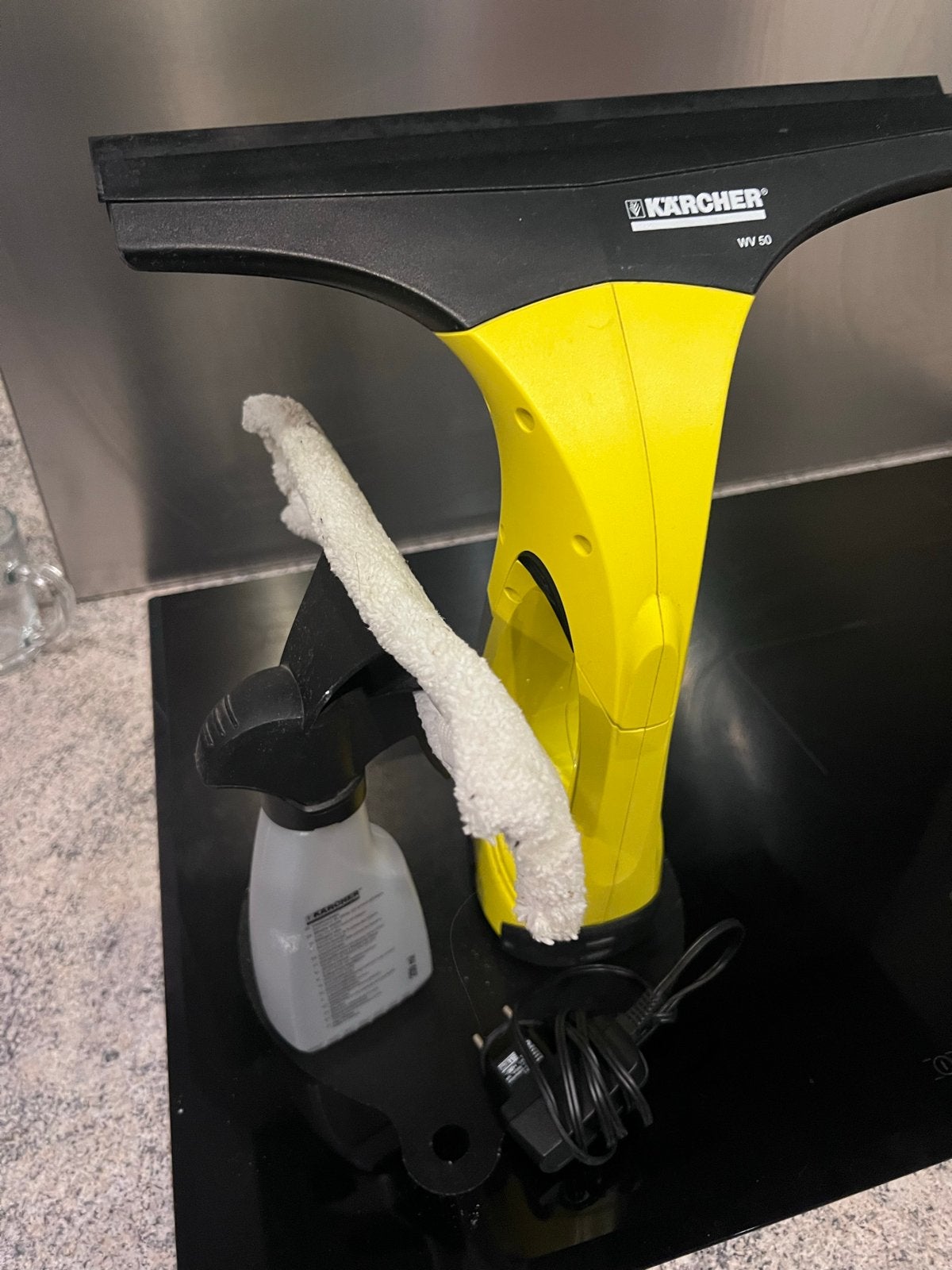 Karcher WV 50 Raamwisser - Voor Streeploos Schone Ramen, Ophalen, Raamwisser of Trekker
