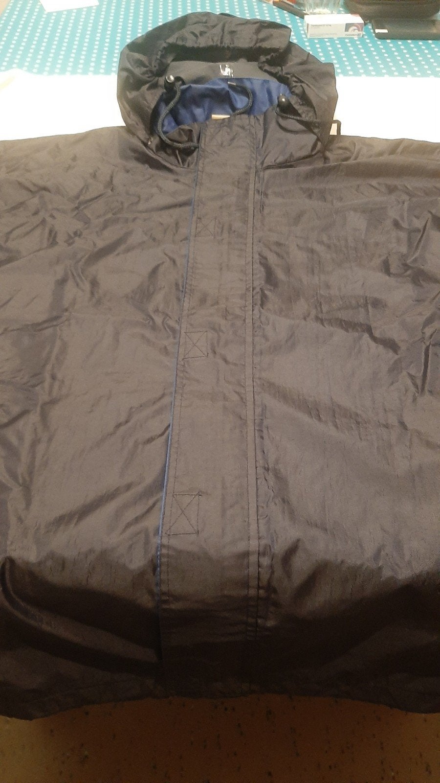 Donkerblauw regenpak maat M, Ophalen of Verzenden, Gebruikt, Regenpak