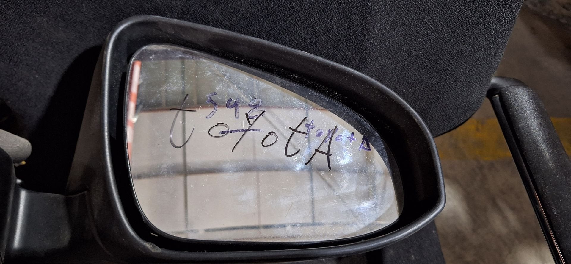 Toyota Auris / Avensis (2010-2012) Buitenspiegel Rechts Zwar, Auto diversen, Auto-accessoires, Gebruikt, -, -, Ophalen of Verzenden