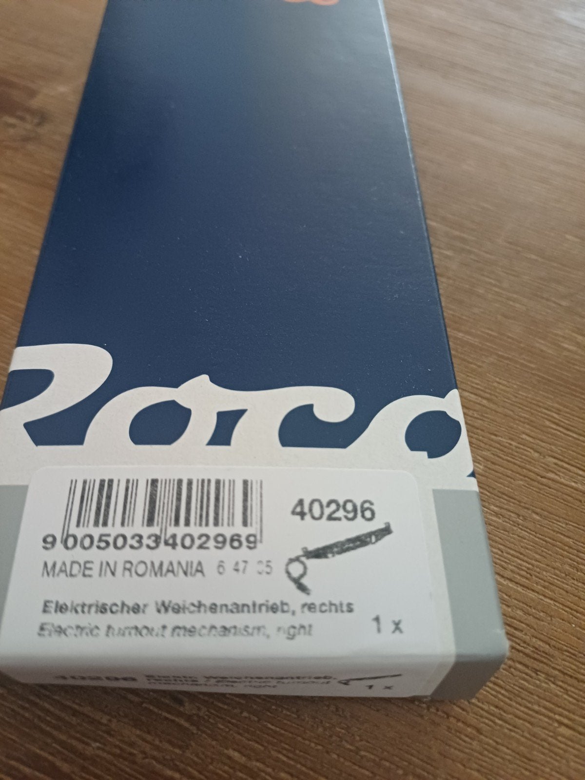 Roco H0 Elektrische Wisselstroom Weiche Rechts Wr15, Hobby en Vrije tijd, Wisselstroom, Nieuw, Rails, Ophalen of Verzenden