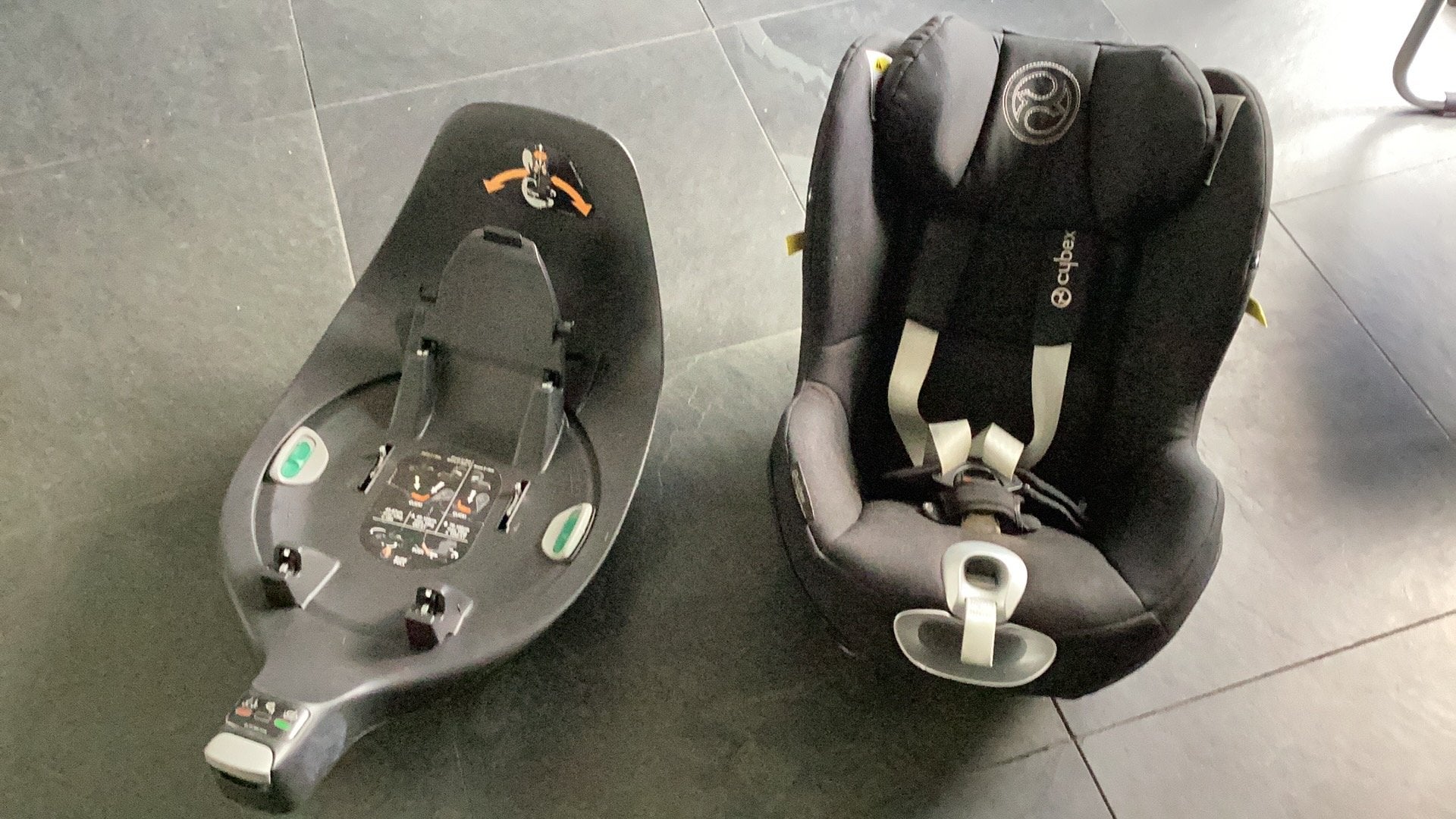 Cybex autostoel met Isofix max 18 kg, Ophalen, Gebruikt, Overige merken, Isofix