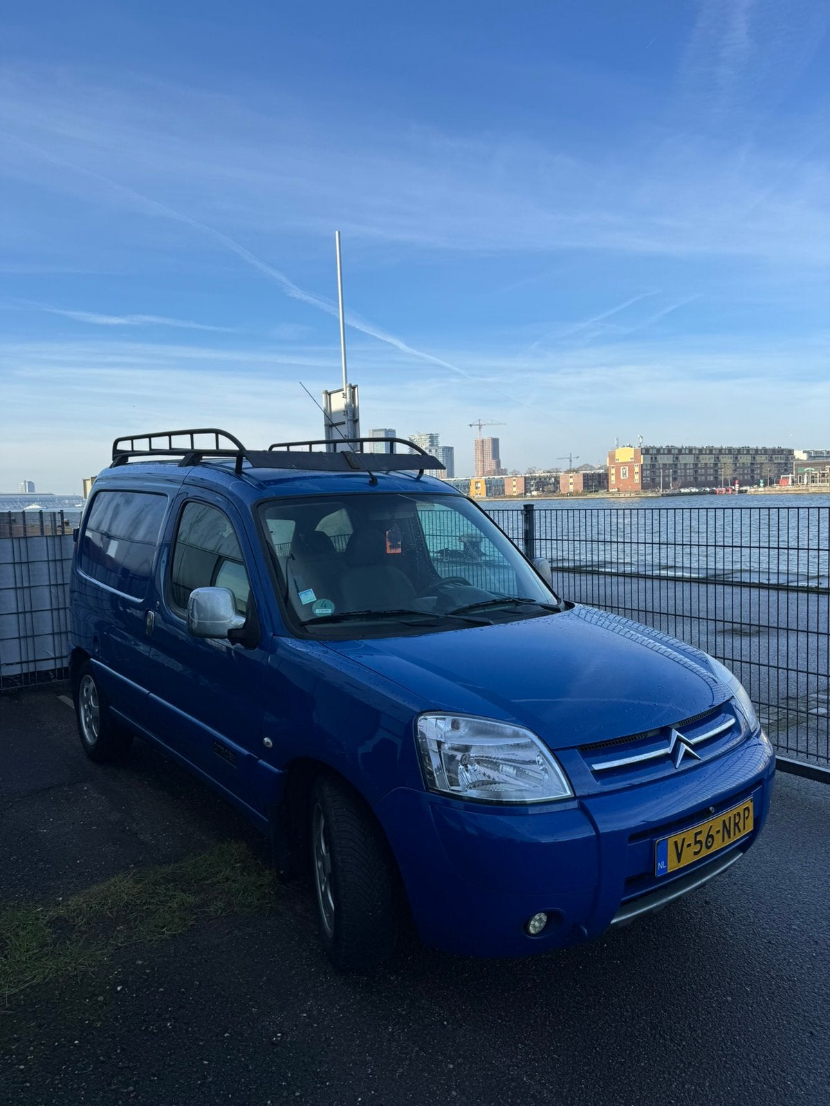 Citroen Berlingo 1.4 benzin/LPG 2006, Auto's, Voorwielaandrijving, 145 pk, 4 cilinders, Blauw