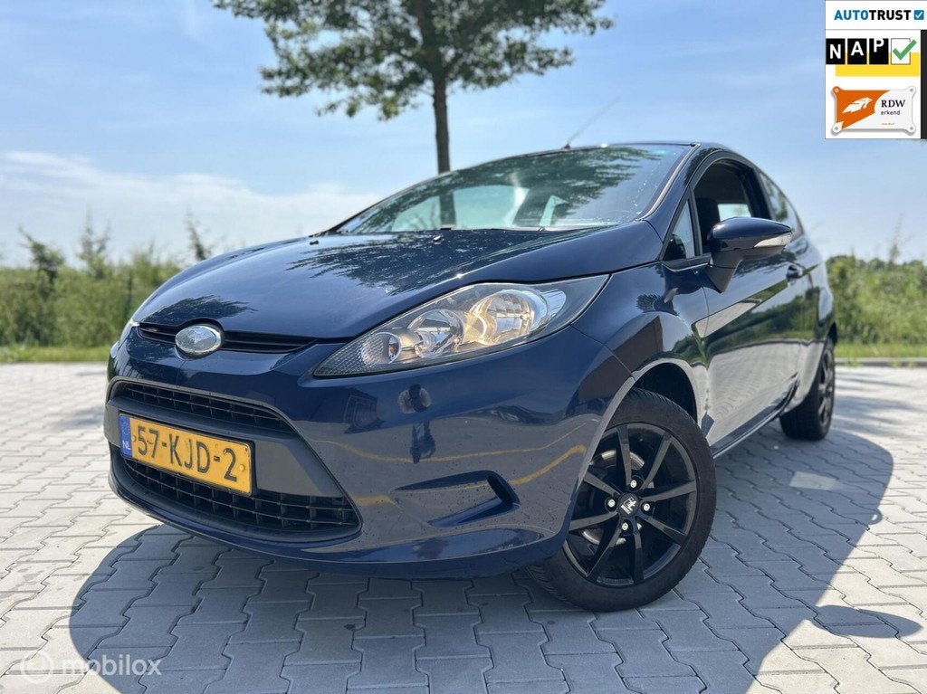 Ford Fiesta 1.25 Limited|APK|NAP|AIRCO|, Voorwielaandrijving, Euro 5, 4 cilinders, Startonderbreker