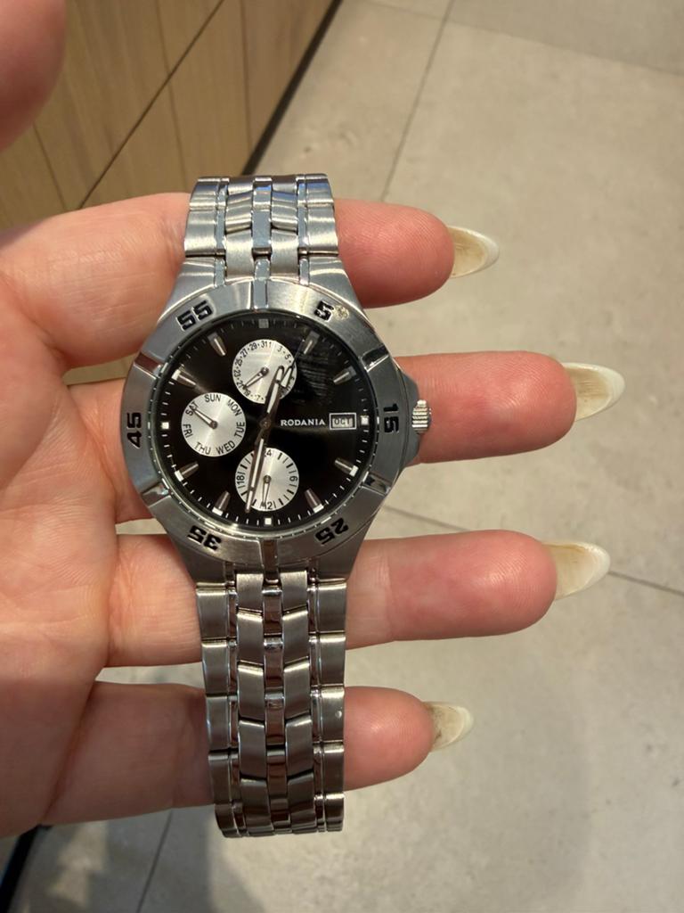 Herenhorloge Rodania, Overige merken, Staal, Staal, Verzenden