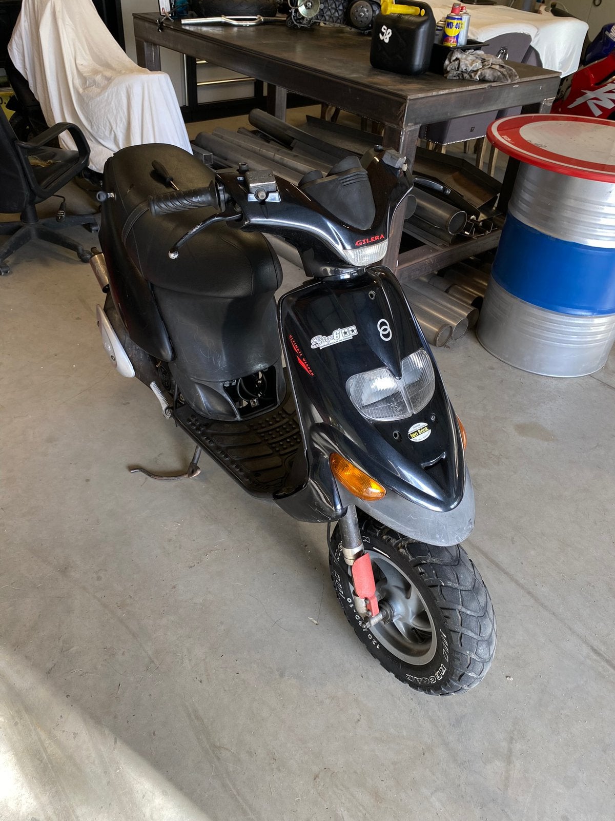 Gilera stalker compleet met duitse pap, Ophalen, Zo goed als nieuw, Frame, Piaggio
