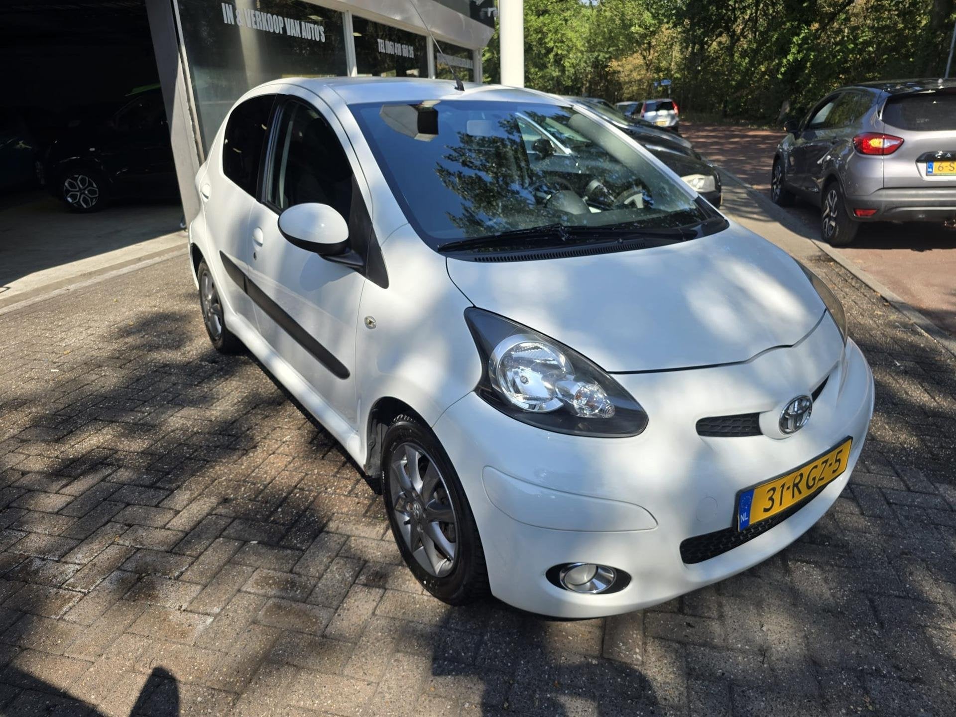 Toyota Aygo 1.0-12V Dynamic Navigator | AUTOMAAT | 2E EIGENA, Auto's, Euro 5, Stof, Gebruikt, Origineel Nederlands