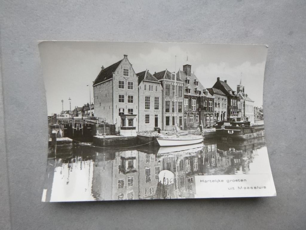 Maassluis, stadhuiskade/boten  nr. 139, Verzenden, 1980 tot heden, Ongelopen, Noord-Brabant