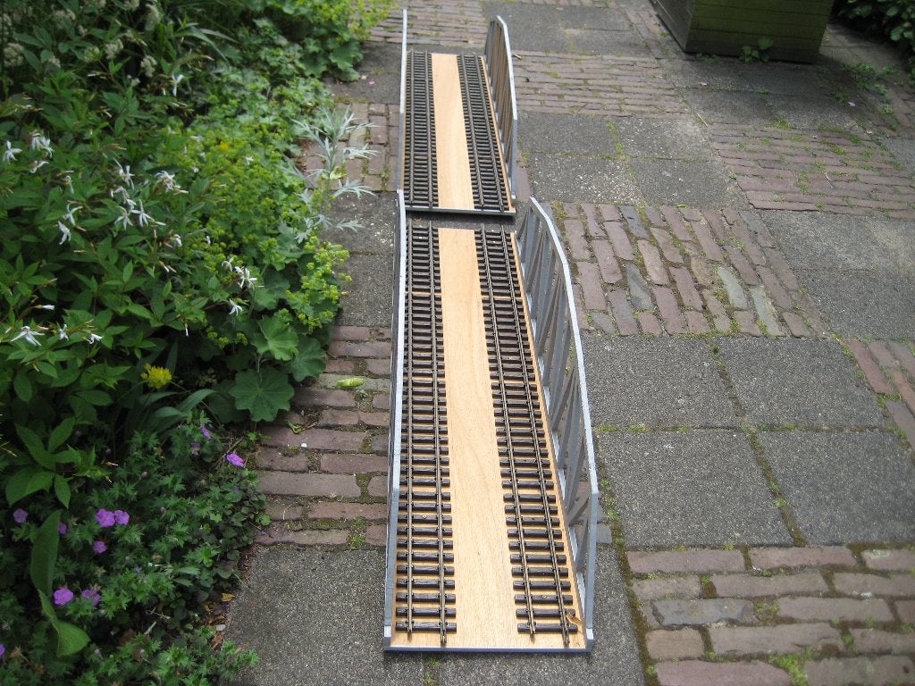LGB Rail met bruggen, Hobby en Vrije tijd, Ophalen, Gebruikt, Gelijkstroom, Rails