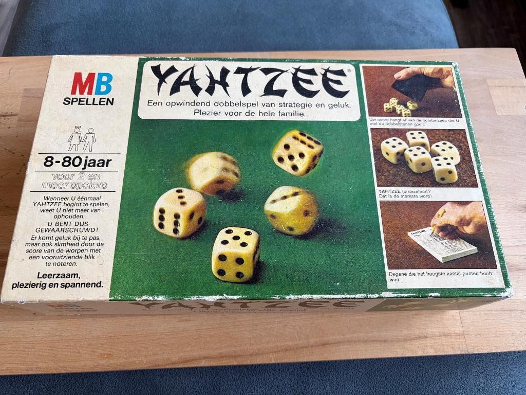 Yahtzee, Vijf spelers of meer, Ophalen, Gebruikt, MB Spellen