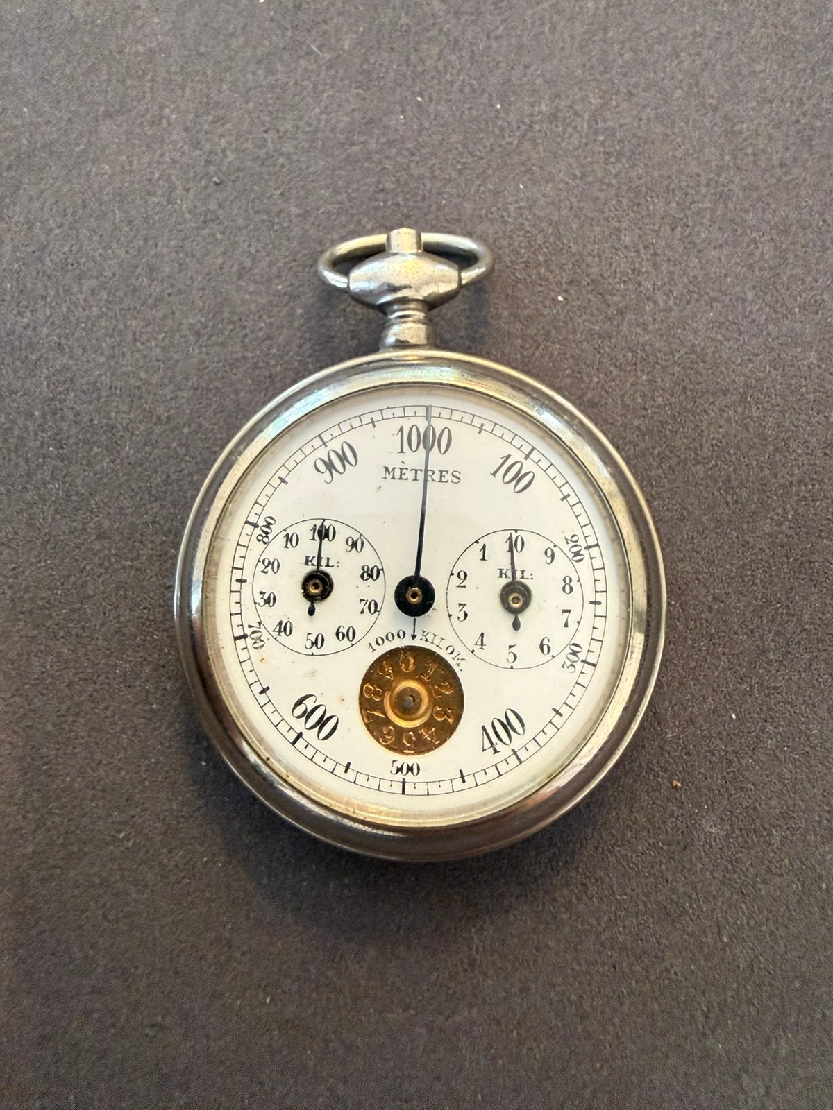 AN ANTIQUE FRENCH CHRONOMETER BREVETE SGDG POCKET WATCH, Antiek en Kunst, Curiosa en Brocante, Ophalen of Verzenden