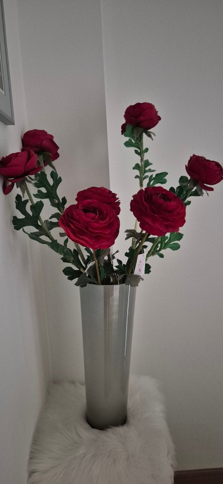 Vaas met bloemen., Ophalen, Zo goed als nieuw