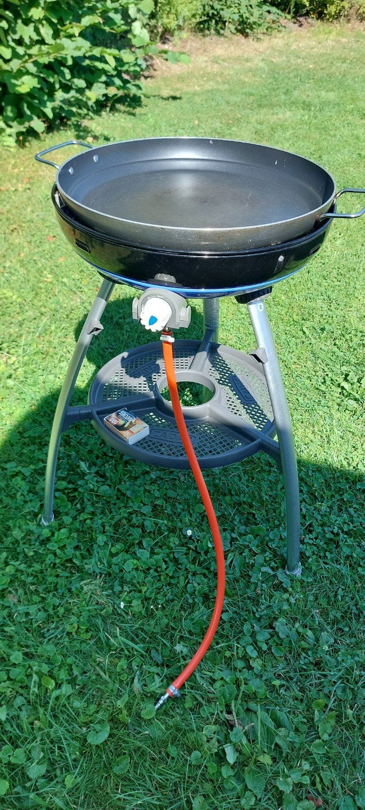 Cadac Carri Chef 2 Gasbarbecue met diverse kookoppervlakken, Tuin en Terras, Ophalen, Gebruikt, Cadac