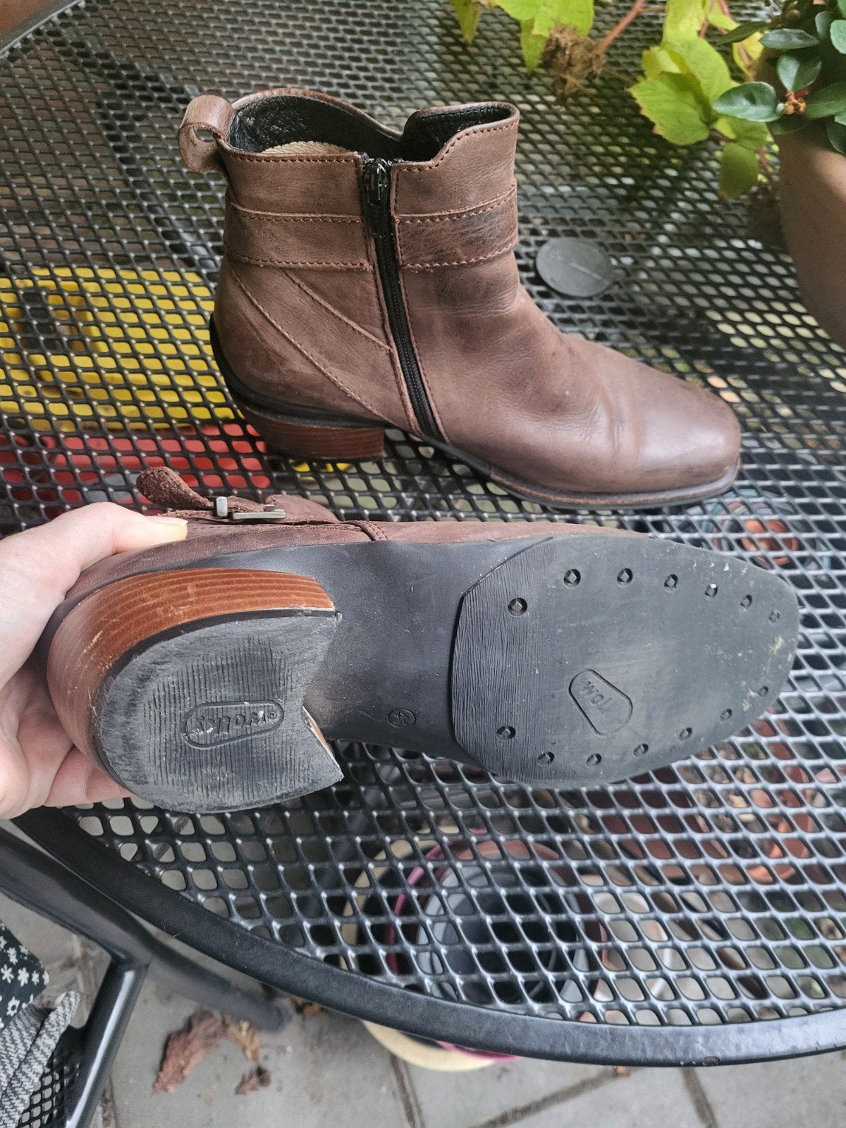 dames enkellaarzen wolky bruin maat 41, Kleding | Dames, Ophalen of Verzenden, Gedragen, Bruin